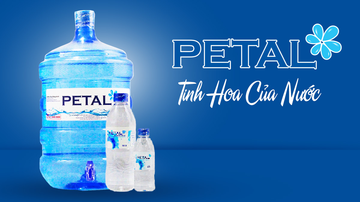 Nước tinh khiết PETAL - Tinh hoa của nước