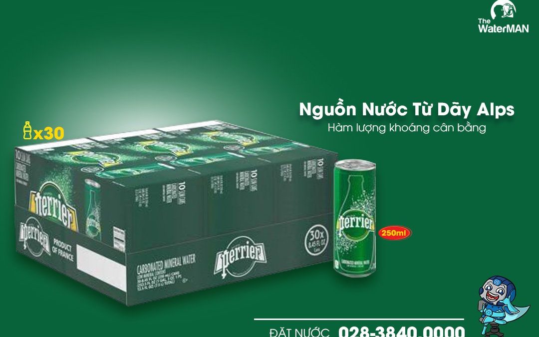 Nước khoáng có ga Perrier