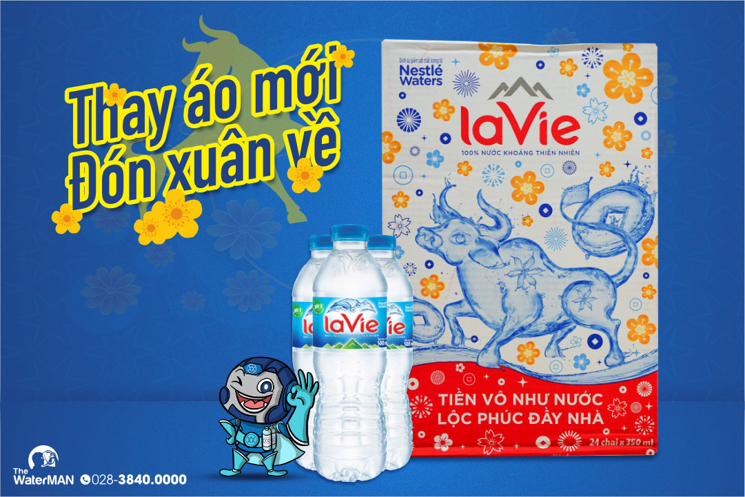 Nhãn hiệu nước của nước Lavie